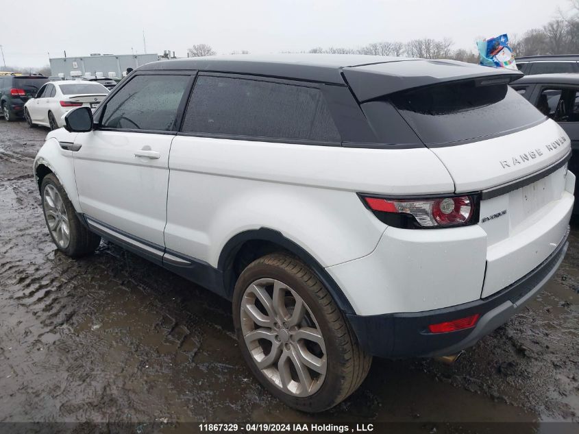 2015 Land Rover Range Rover Evoque Pure Plus VIN: SALVP1BGXFH060582 Lot: 39221767