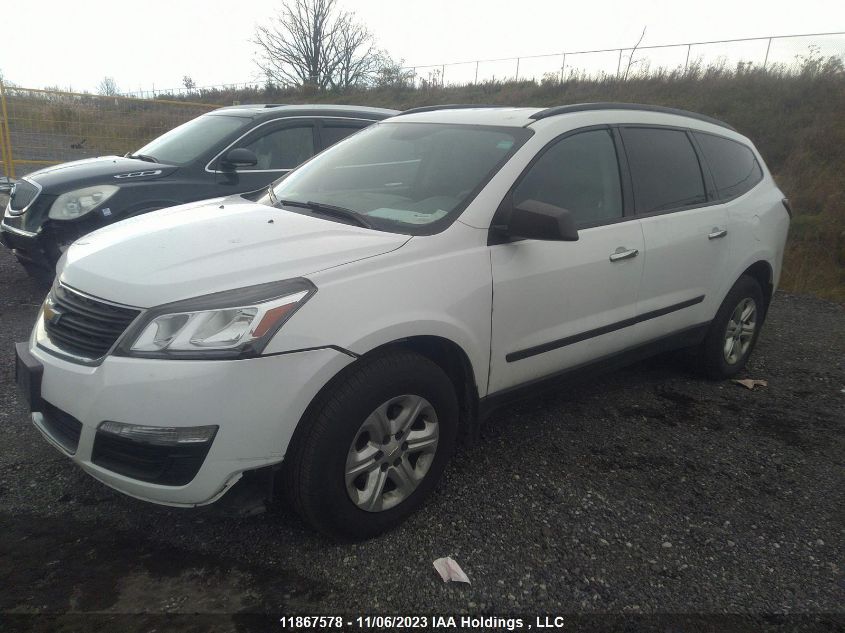 2016 Chevrolet Traverse Ls VIN: 1GNKVFED3GJ163651 Lot: 11867578