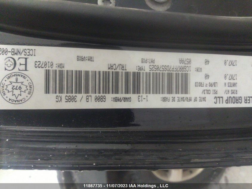 2013 Ram 1500 St VIN: 1C6RR7FP7DS570525 Lot: 11867735