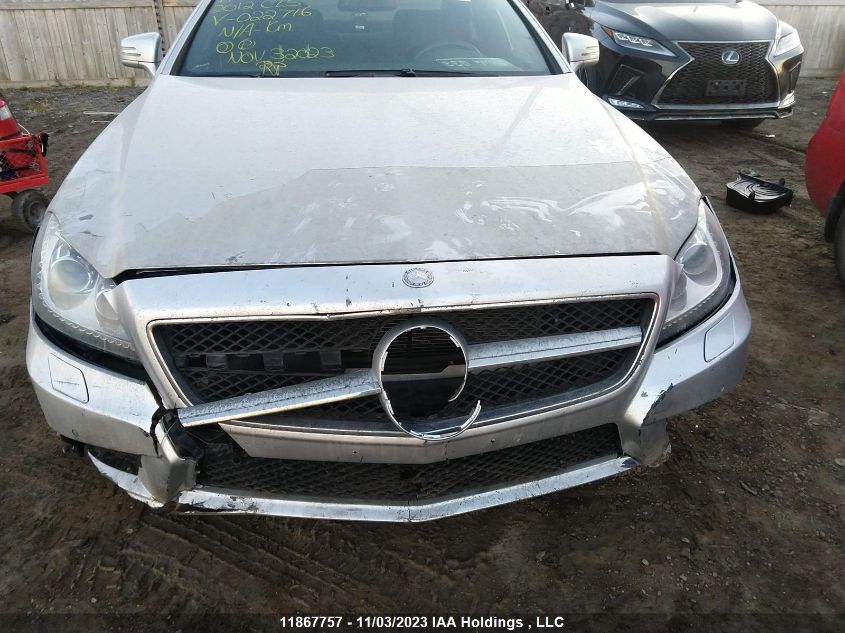 2012 Mercedes-Benz Cls 550 4Matic VIN: WDDLJ9BB6CA022716 Lot: 11867757