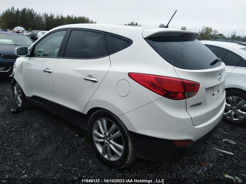 2013 Hyundai Tucson Limited W/Nav VIN: KM8JUCAC6DU616587 Lot: 11846132X