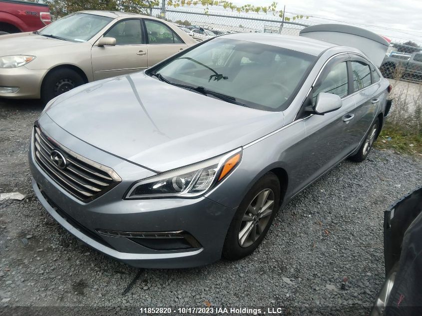 2015 Hyundai Sonata 2.4L Gl VIN: 5NPE24AF7FH007842 Lot: 11852820X