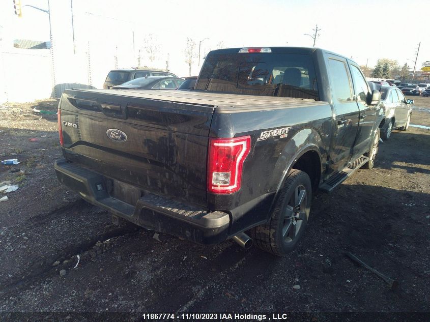 2017 Ford F-150 Xlt/Lariat VIN: 1FTEW1EP7HFC23760 Lot: 11867774