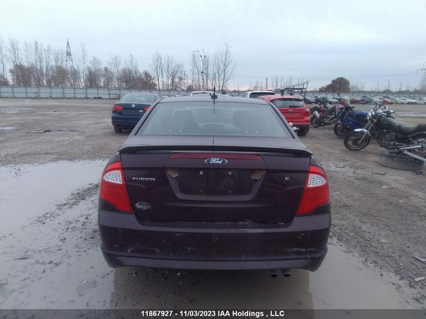 2012 Ford Fusion Se VIN: 3FAHP0HA6CR278780 Lot: 11867927