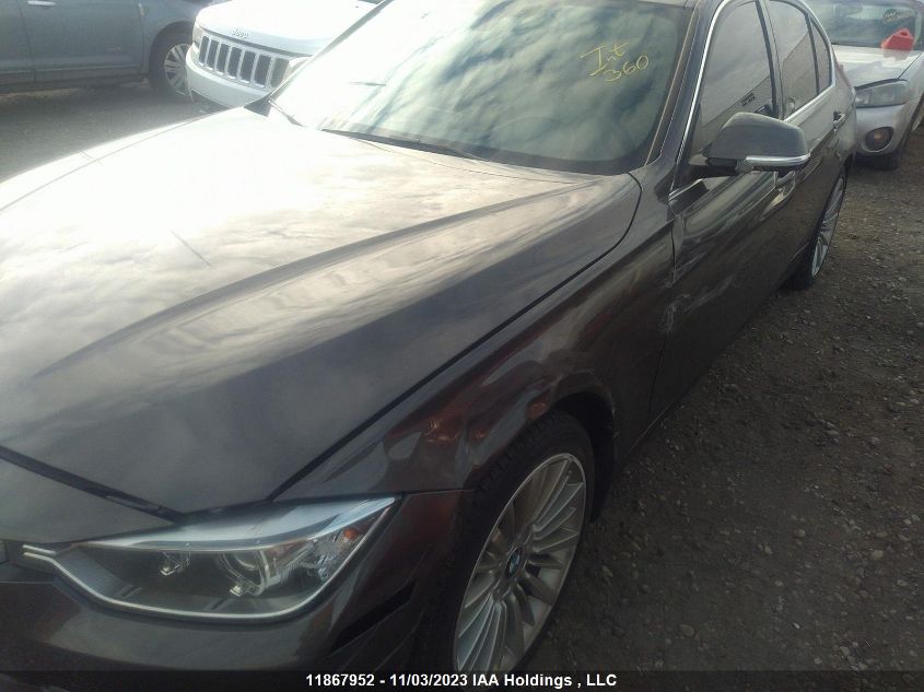 2013 BMW 3 Series 335I xDrive VIN: WBA3B9C56DF588005 Lot: 11867952