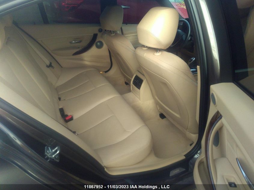 2013 BMW 3 Series 335I xDrive VIN: WBA3B9C56DF588005 Lot: 11867952