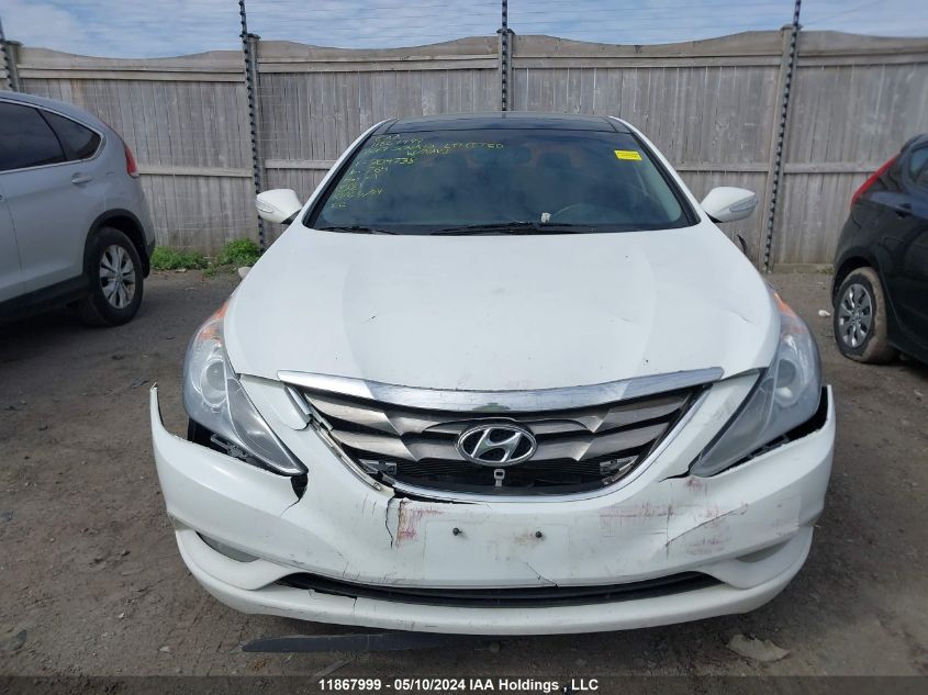 2013 Hyundai Sonata Limited W/Navi VIN: 5NPEC4AC2DH704738 Lot: 11867999