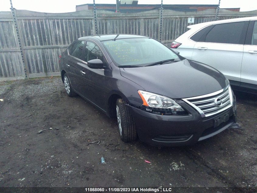 2014 Nissan Sentra S/Sv/Sr/Sl VIN: 3N1AB7AP1EL664565 Lot: 11868060