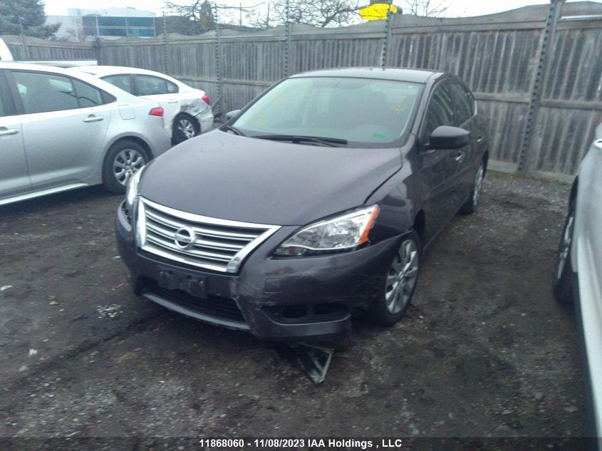 2014 Nissan Sentra S/Sv/Sr/Sl VIN: 3N1AB7AP1EL664565 Lot: 11868060