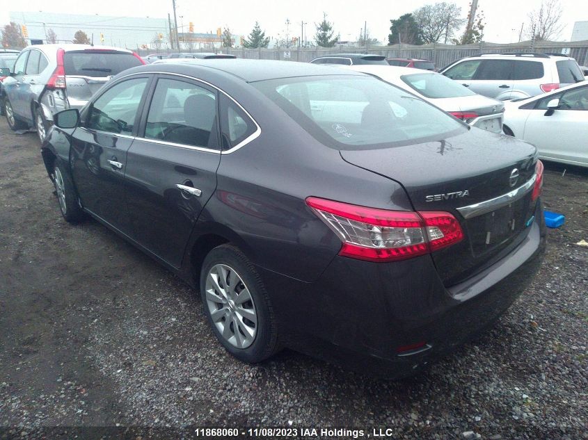 2014 Nissan Sentra S/Sv/Sr/Sl VIN: 3N1AB7AP1EL664565 Lot: 11868060