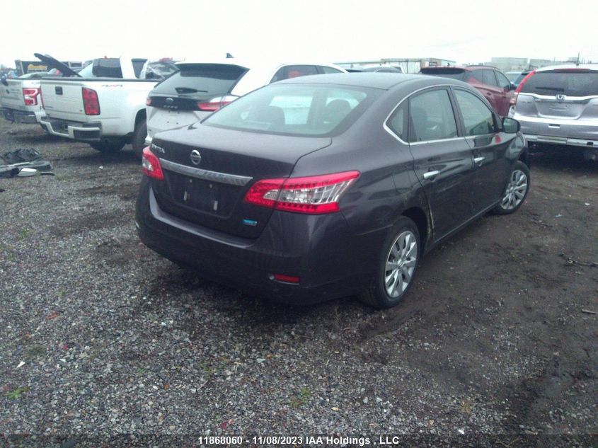 2014 Nissan Sentra S/Sv/Sr/Sl VIN: 3N1AB7AP1EL664565 Lot: 11868060