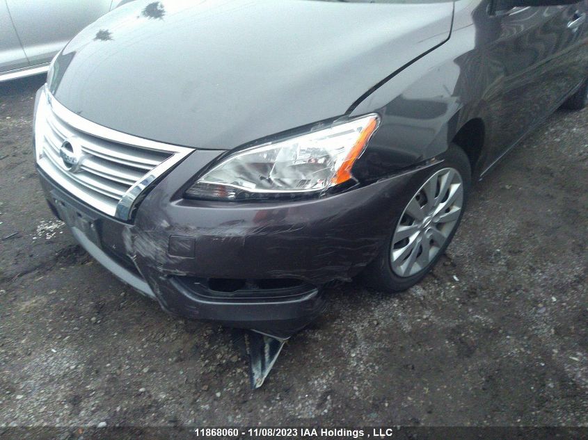 2014 Nissan Sentra S/Sv/Sr/Sl VIN: 3N1AB7AP1EL664565 Lot: 11868060