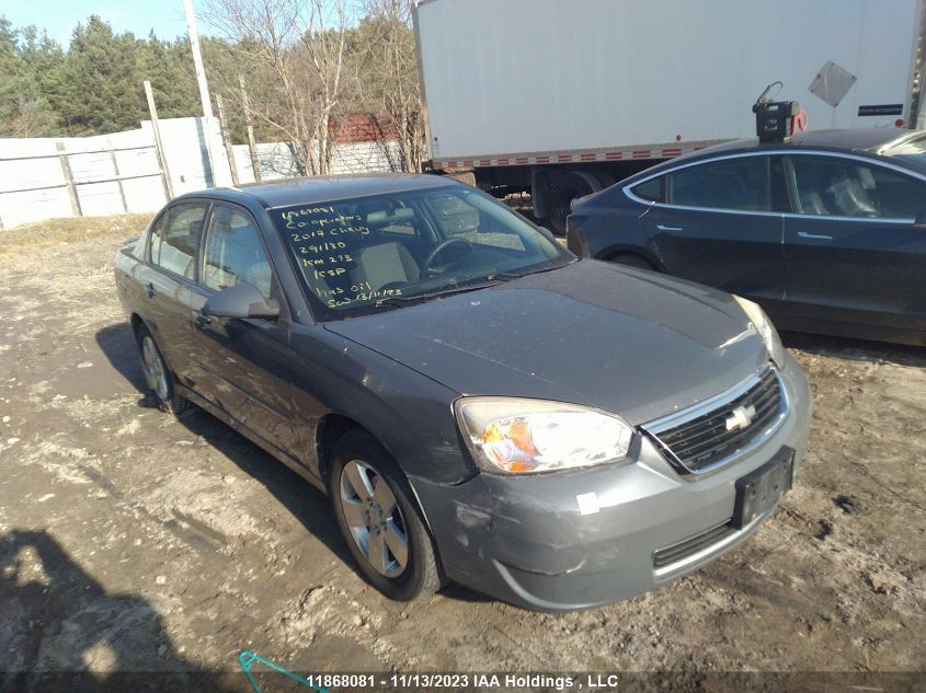 2007 Chevrolet Malibu Lt VIN: 1G1ZT58F57F291180 Lot: 11868081