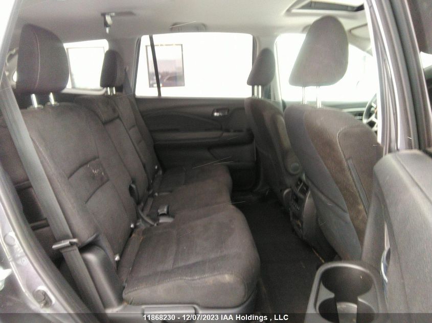 2021 Honda Pilot Ex VIN: 5FNYF6H3XMB506817 Lot: 11868230