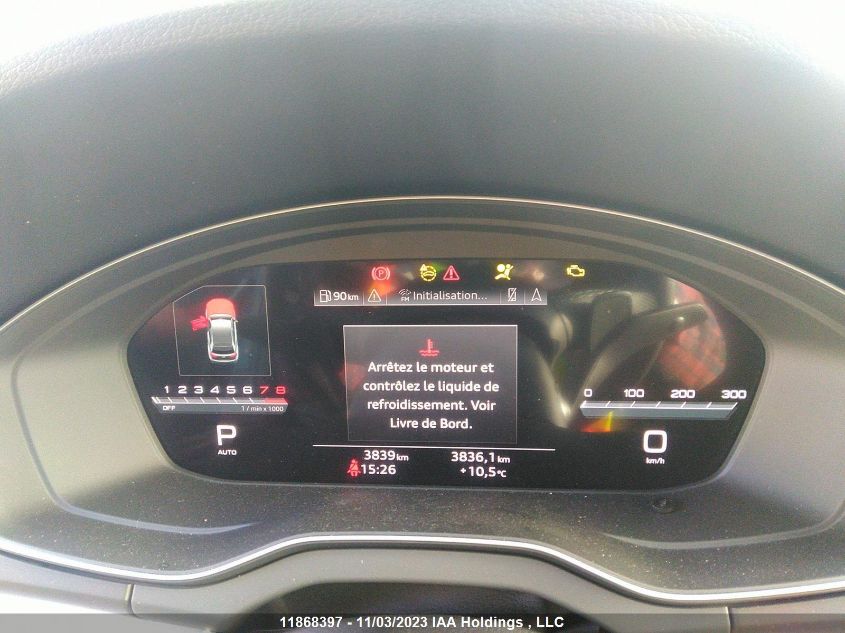 2023 Audi Q5 Progressiv VIN: WA1EAAFY6P2159894 Lot: 11868397