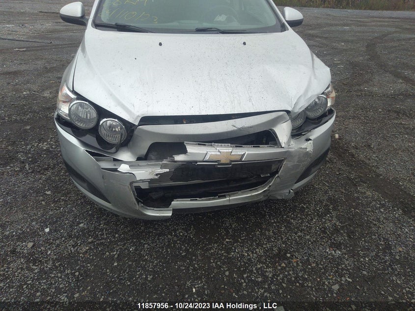 2012 Chevrolet Sonic Lt VIN: 1G1JC6EH5C4213299 Lot: 11857956X