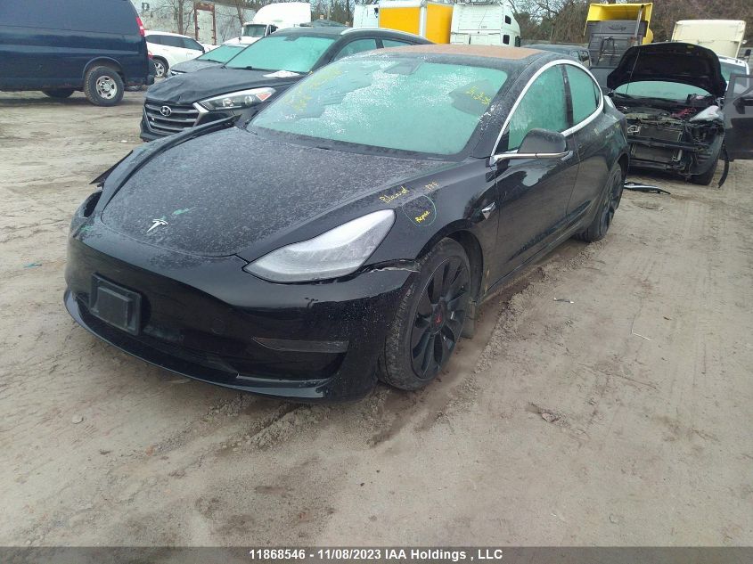 2018 Tesla Model 3 Long Range VIN: 5YJ3E1EB4JF147262 Lot: 11868546