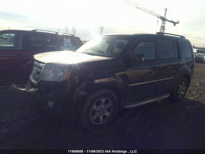 2011 Honda Pilot Touring VIN: 5FNYF4H94BB506575 Lot: 11868608