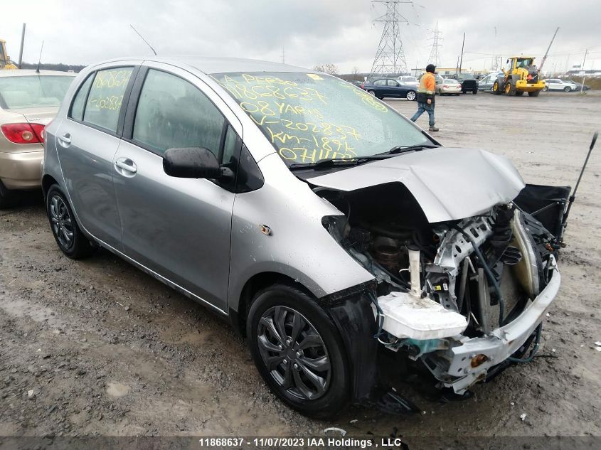 2008 Toyota Yaris VIN: JTDKT923885202837 Lot: 11868637