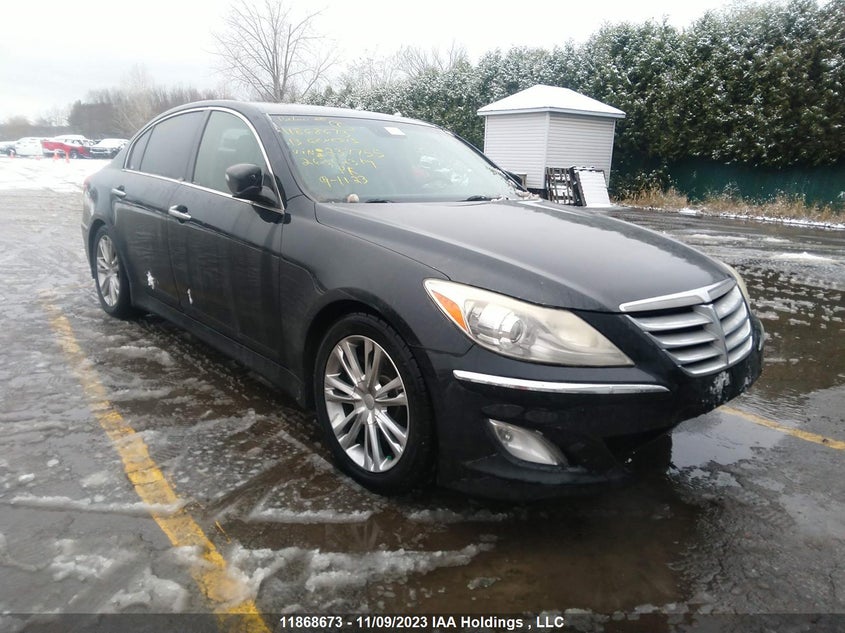 2013 Hyundai Genesis VIN: KMHGC4DD2DU237755 Lot: 11868673