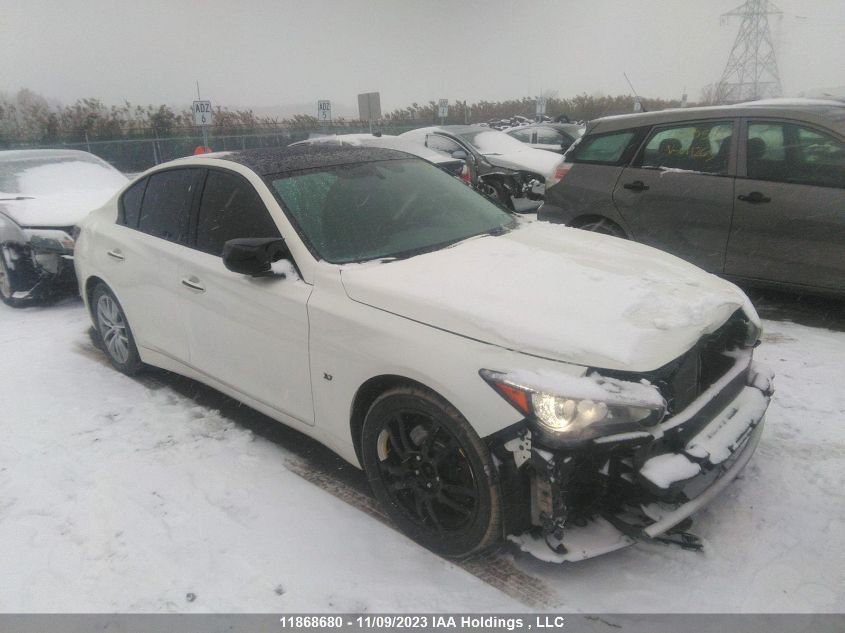 2015 Infiniti Q50 VIN: JN1BV7AR0FM390201 Lot: 11868680