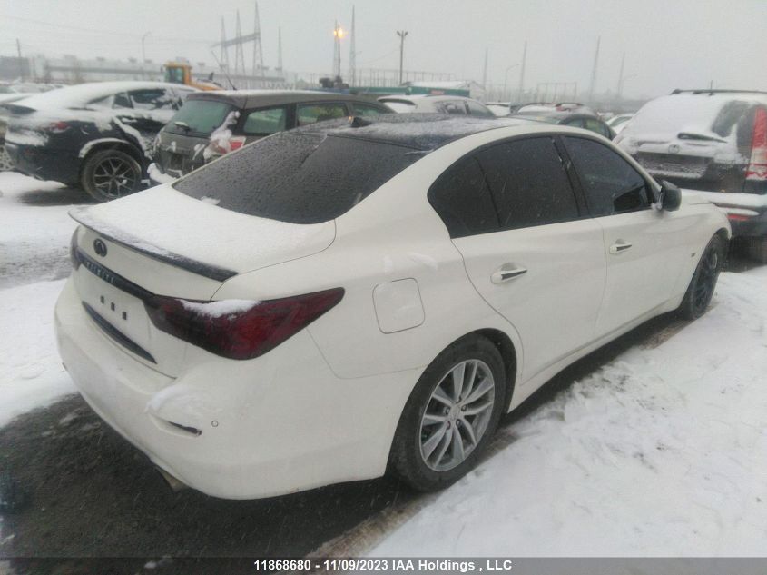 2015 Infiniti Q50 VIN: JN1BV7AR0FM390201 Lot: 11868680