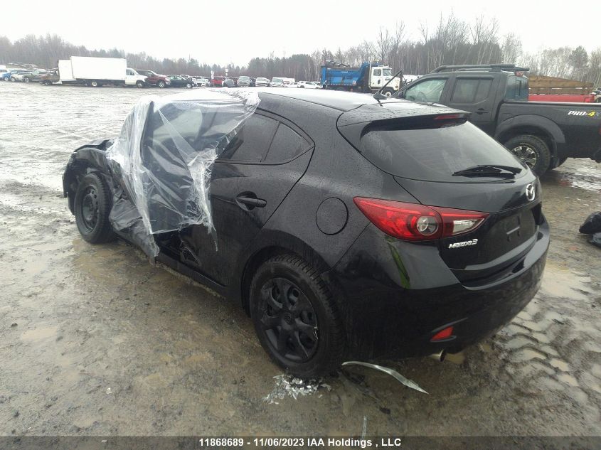 2016 Mazda Mazda3 Gx VIN: 3MZBM1K74GM242744 Lot: 11868689