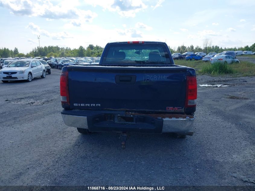 2010 GMC Sierra 1500 VIN: 1GTSCTEX5AZ237104 Lot: 11868716