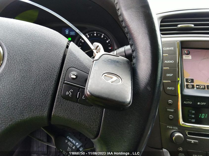 2009 Lexus Is 250 VIN: JTHCK262792030706 Lot: 11868750