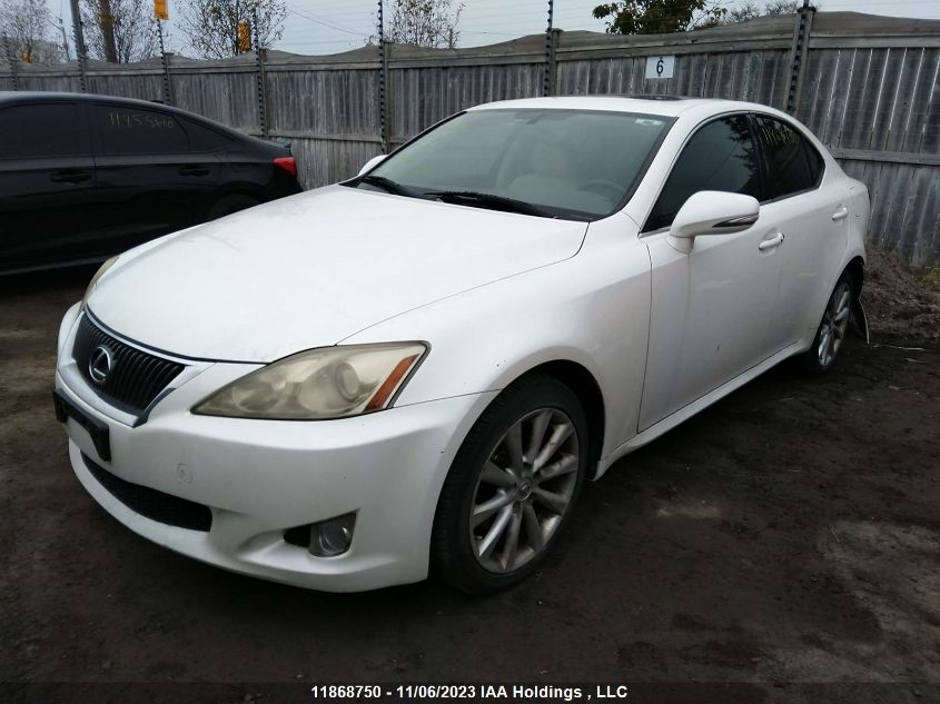 2009 Lexus Is 250 VIN: JTHCK262792030706 Lot: 11868750