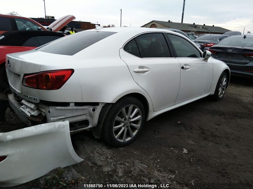 2009 Lexus Is 250 VIN: JTHCK262792030706 Lot: 11868750