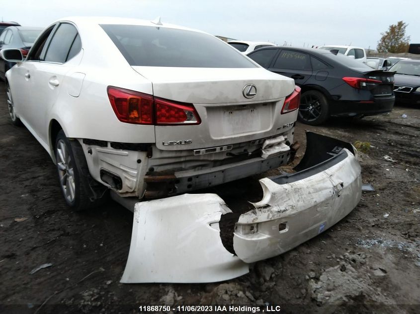 2009 Lexus Is 250 VIN: JTHCK262792030706 Lot: 11868750