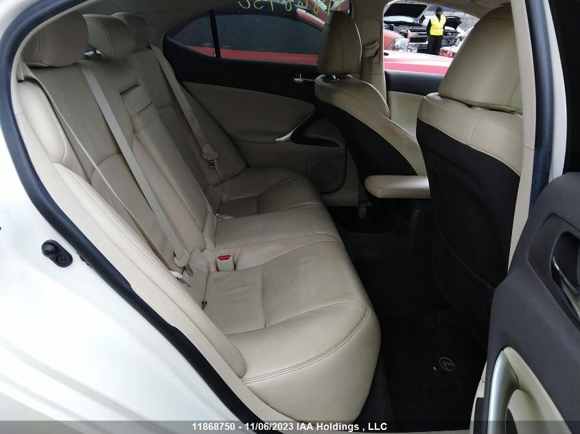 2009 Lexus Is 250 VIN: JTHCK262792030706 Lot: 11868750