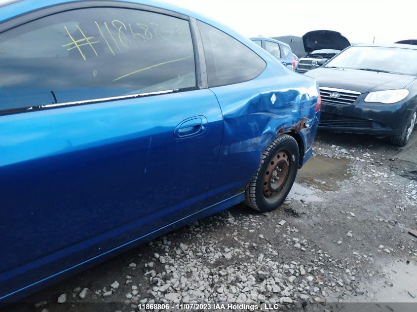 2006 Acura Rsx Premium VIN: JH4DC54846S801712 Lot: 11868806