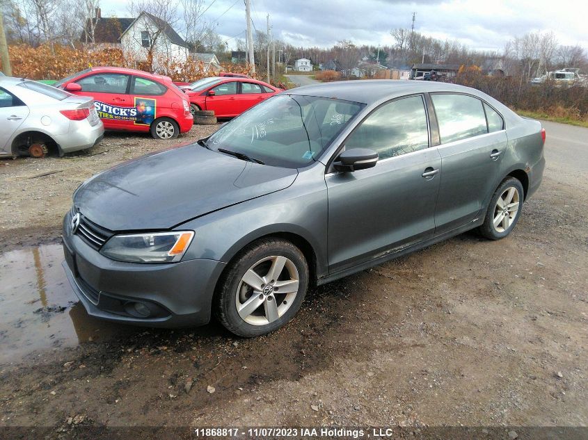 2011 Volkswagen Jetta Sedan Comfortline/Sportline VIN: 3VWDX7AJ2BM026707 Lot: 11868817