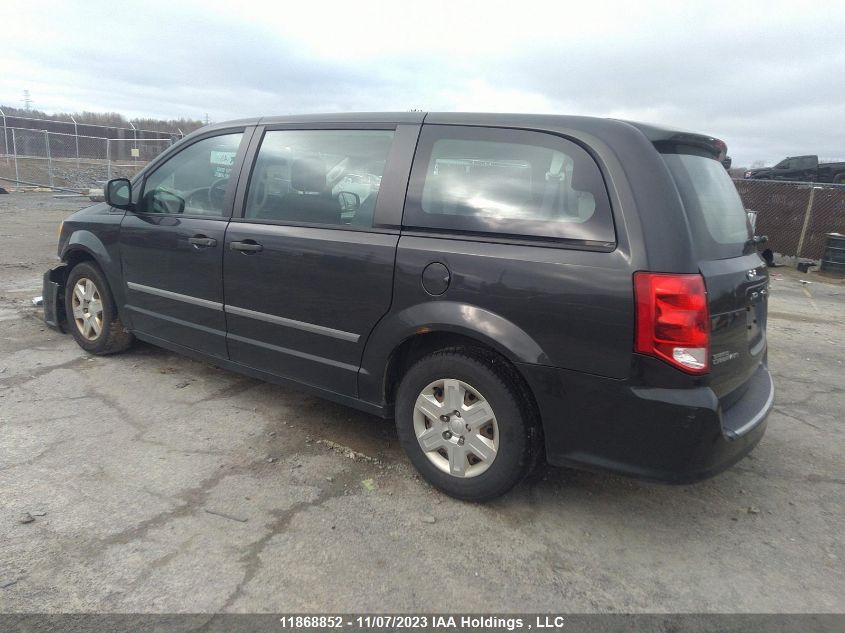 2011 Dodge Grand Caravan VIN: 2D4RN4DG9BR769602 Lot: 11868852