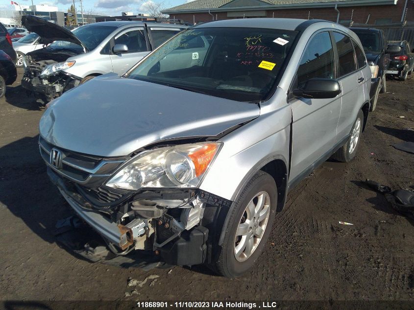 2010 Honda Cr-V Lx VIN: 5J6RE4H31AL810827 Lot: 11868901