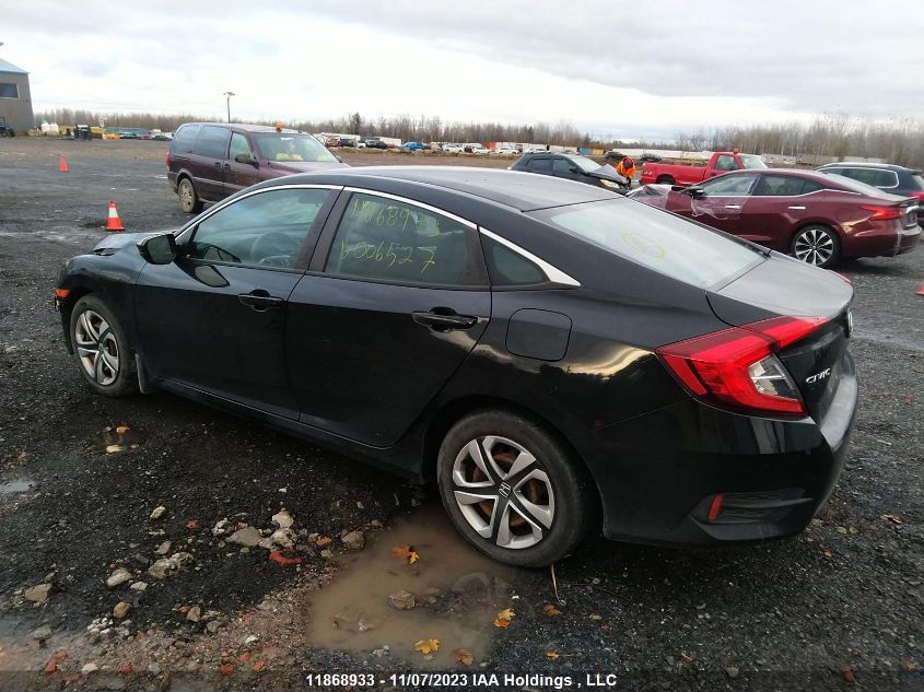 2018 Honda Civic Sedan Lx VIN: 2HGFC2F54JH006527 Lot: 11868933