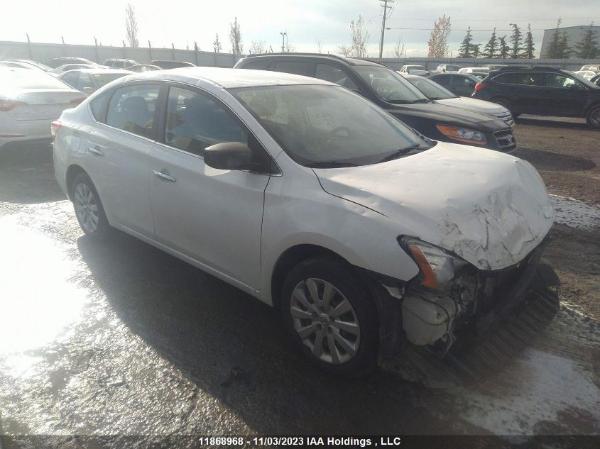 2015 Nissan Sentra Sv/S/Sr/Sl VIN: 3N1AB7AP7FL648291 Lot: 11868968