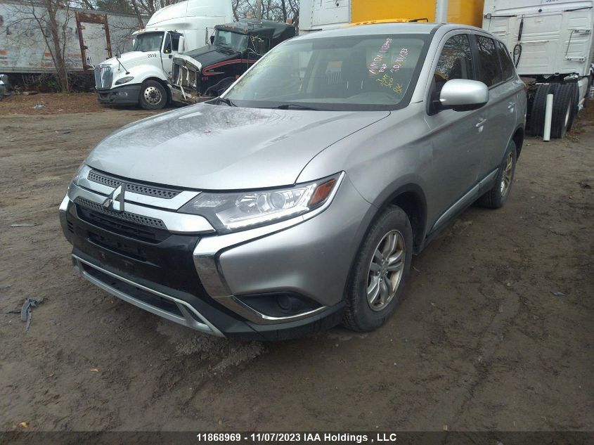 2019 Mitsubishi Outlander Es VIN: JA4AZ2A35KZ606658 Lot: 11868969