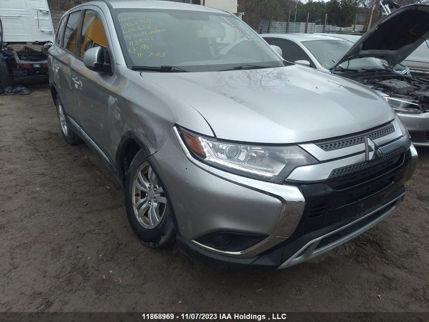 2019 Mitsubishi Outlander Es VIN: JA4AZ2A35KZ606658 Lot: 11868969