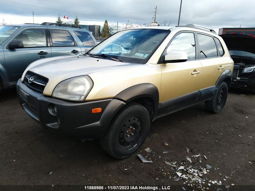 2005 Hyundai Tucson Gl VIN: KM8JM72D85U172709 Lot: 11868986