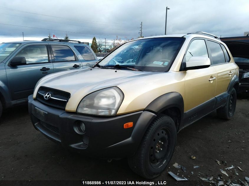 2005 Hyundai Tucson Gl VIN: KM8JM72D85U172709 Lot: 11868986