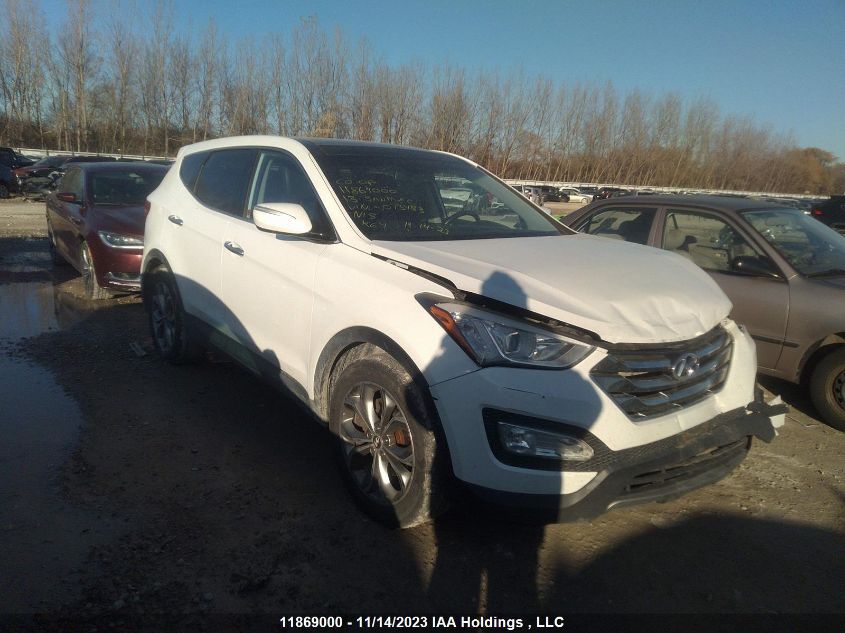 2013 Hyundai Santa Fe Se VIN: 5XYZUDLA3DG073483 Lot: 11869000