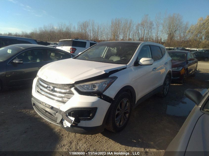 2013 Hyundai Santa Fe Se VIN: 5XYZUDLA3DG073483 Lot: 11869000