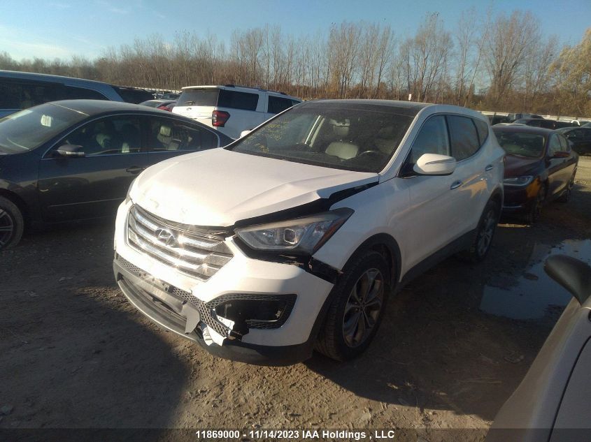 2013 Hyundai Santa Fe Se VIN: 5XYZUDLA3DG073483 Lot: 11869000