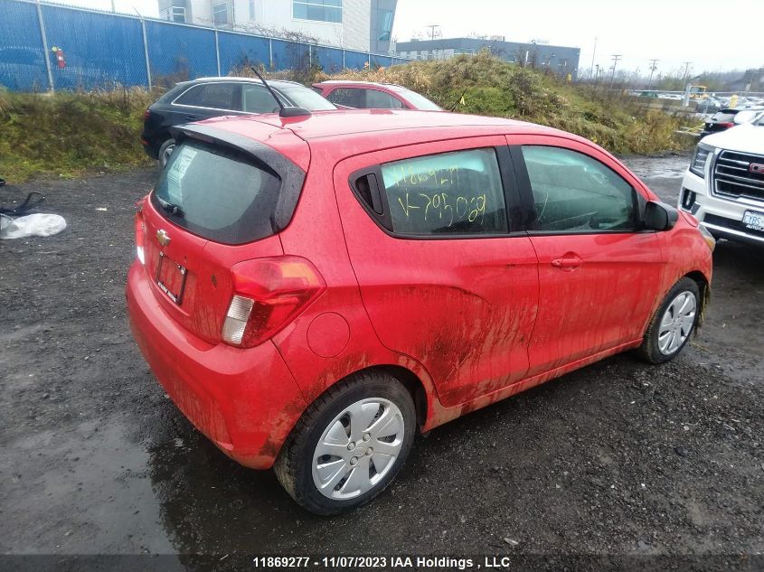 2017 Chevrolet Spark VIN: KL8CA6SA0HC795069 Lot: 50896284