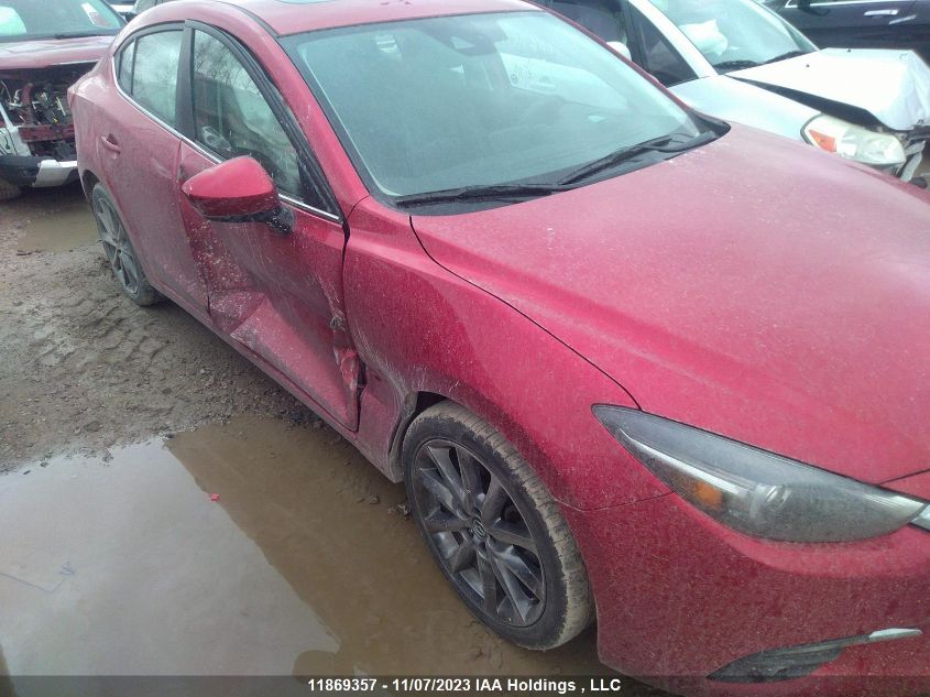 2018 Mazda 3 Mazda Gt VIN: JM1BN1W34J1158239 Lot: 11869357