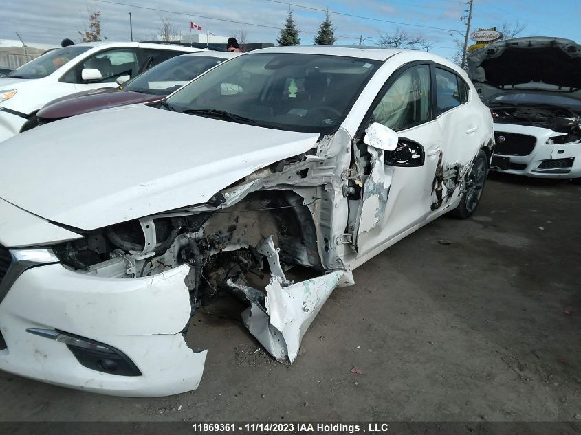 2018 Mazda 3 Grand Touring VIN: 3MZBN1M35JM209587 Lot: 11869361