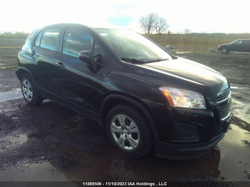 2013 Chevrolet Trax Ls VIN: 3GNCJKSB1DL214693 Lot: 11869506